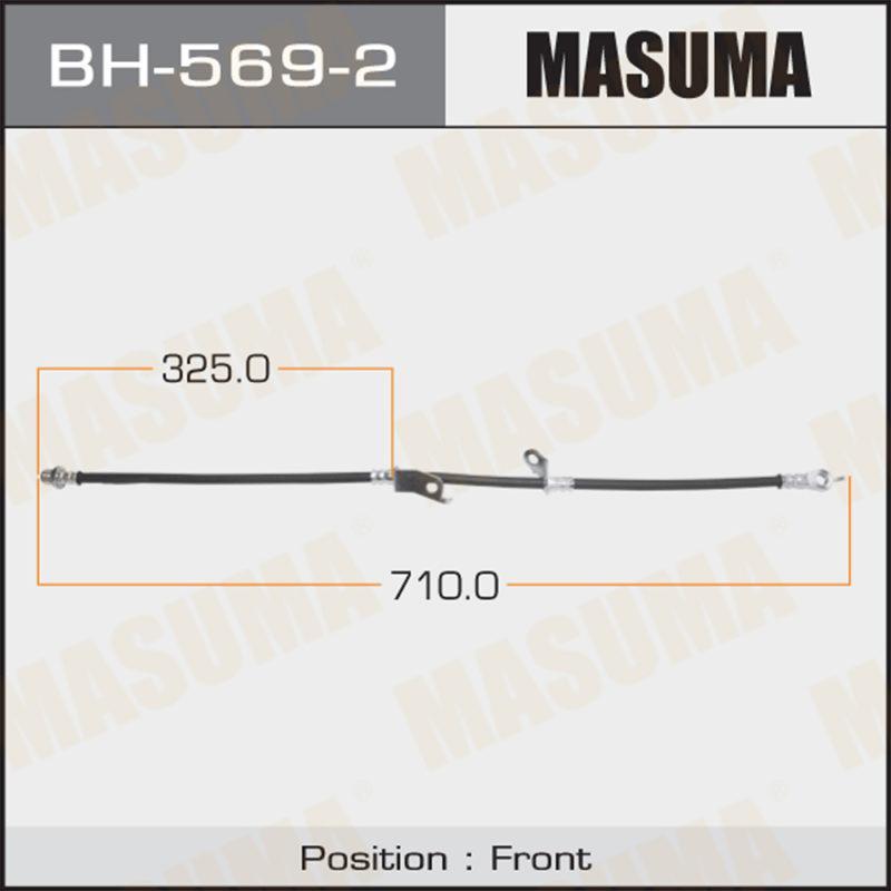 Шланг тормозной MASUMA BH5692