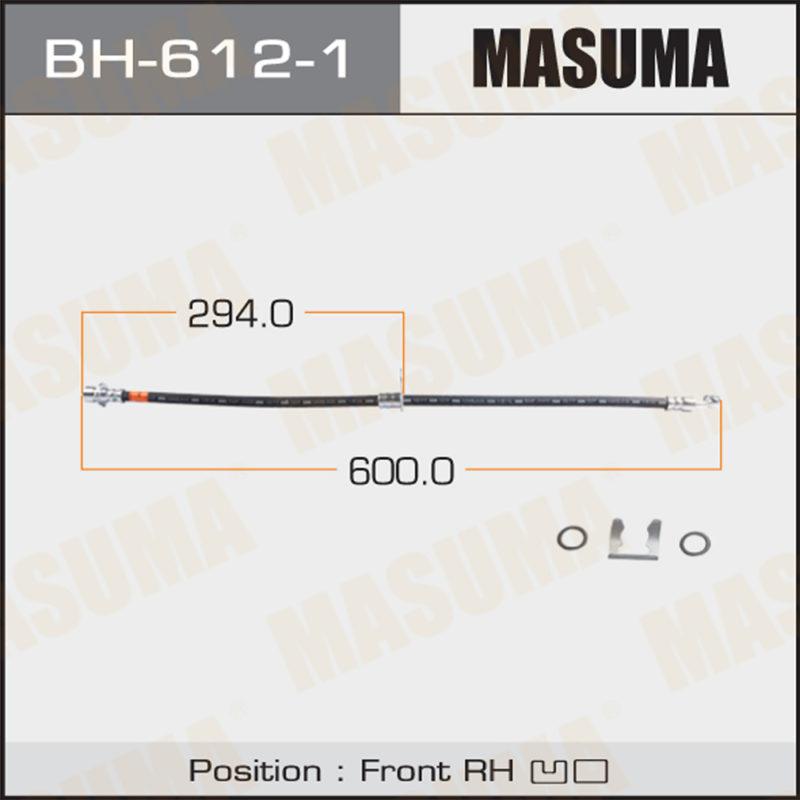 Шланг гальмівний MASUMA BH6121