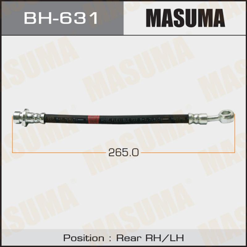 Шланг тормозной MASUMA BH631