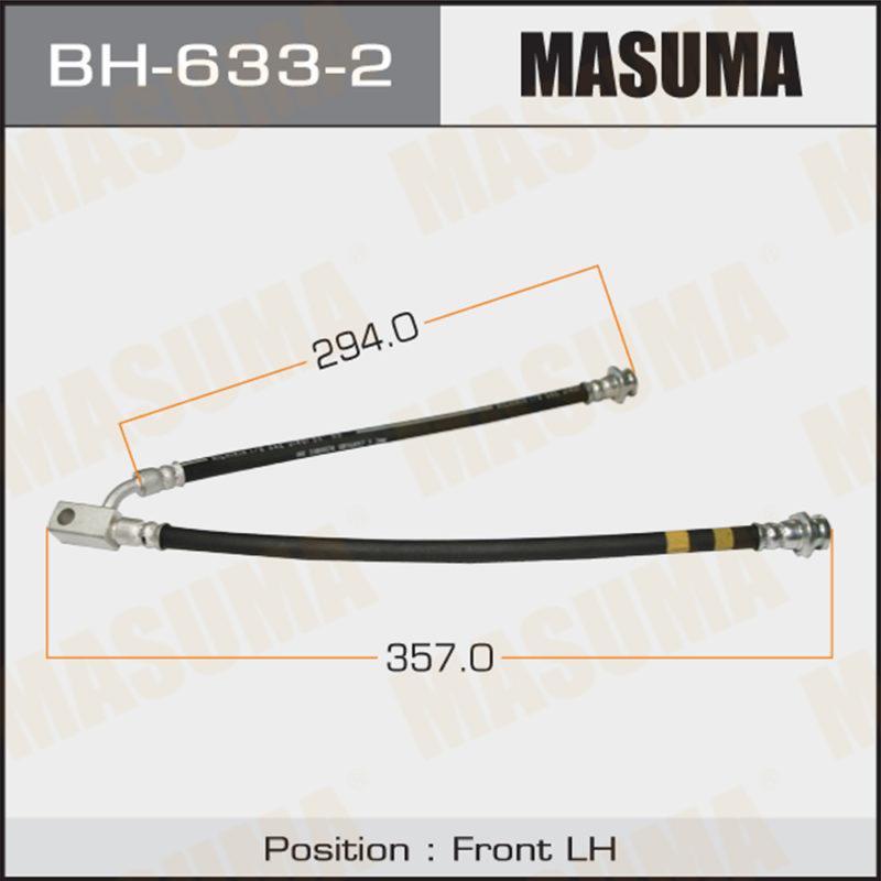 Шланг гальмівний MASUMA BH6332