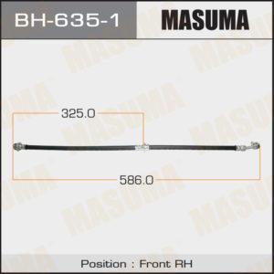 Шланг гальмівний MASUMA BH6351