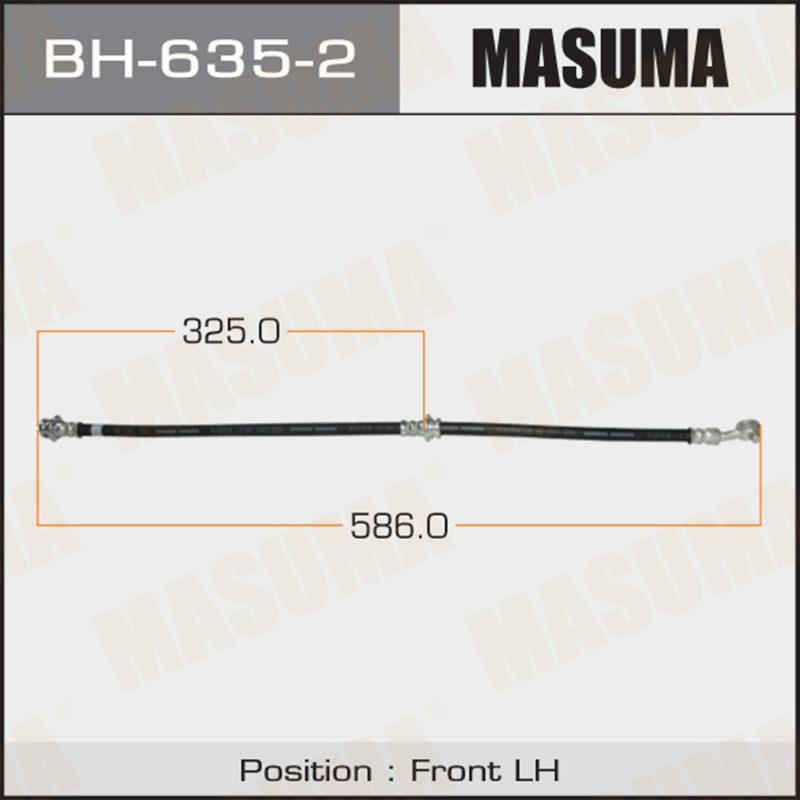 Шланг гальмівний MASUMA BH6352