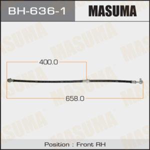 Шланг гальмівний MASUMA BH6361