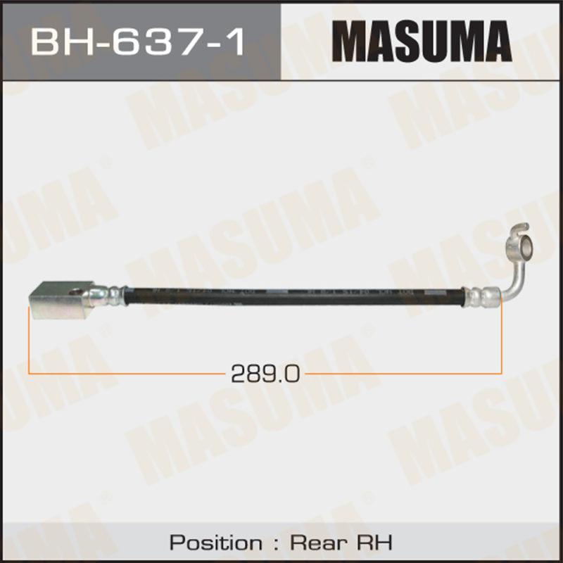 Шланг гальмівний MASUMA BH6371