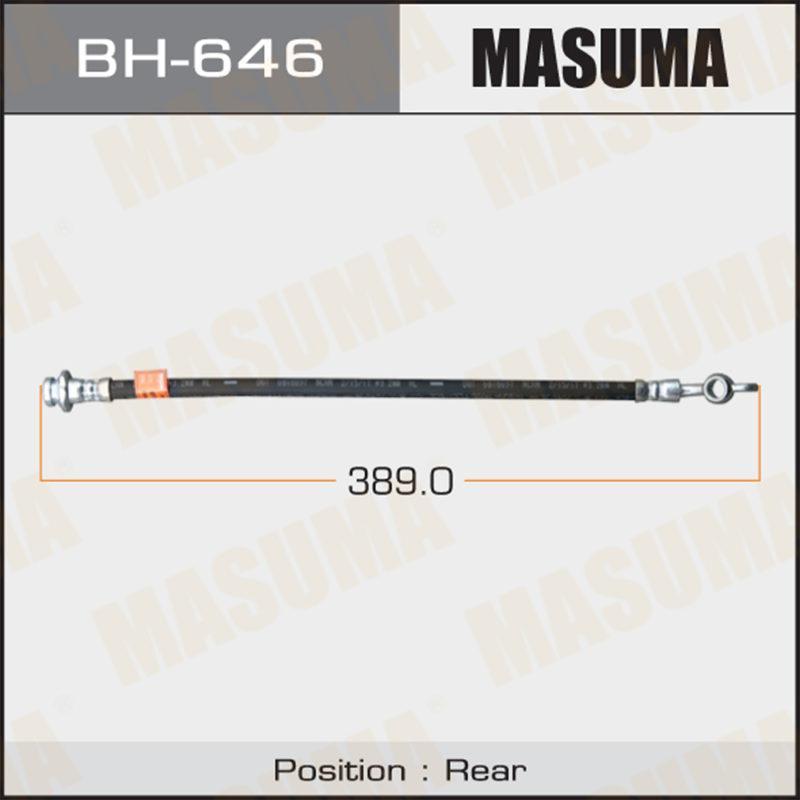 Шланг гальмівний MASUMA BH646