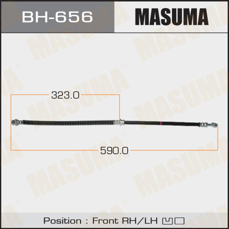 Шланг тормозной MASUMA BH656