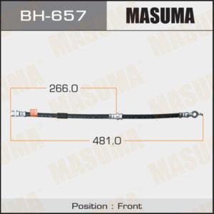Шланг гальмівний MASUMA BH657