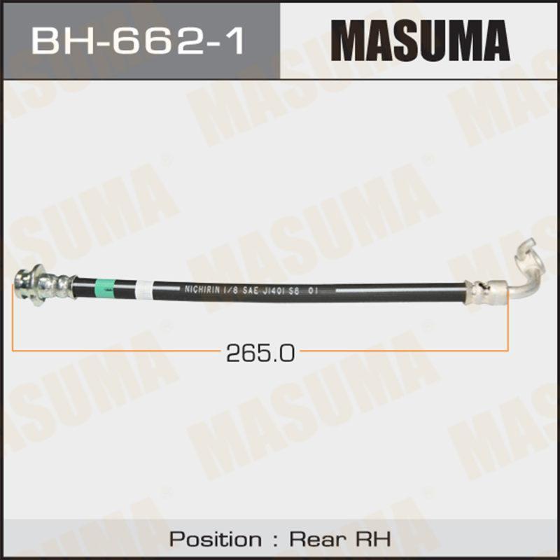 Шланг тормозной MASUMA BH6621