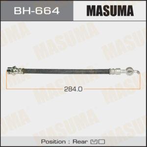 Шланг гальмівний MASUMA BH664