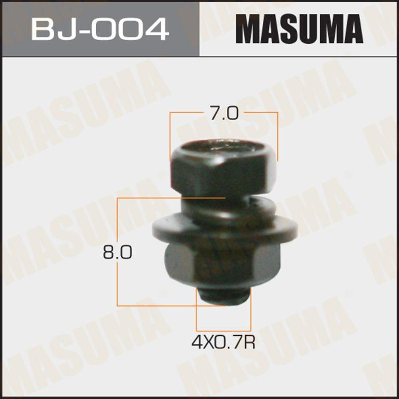 Болт с гайкой MASUMA BJ004