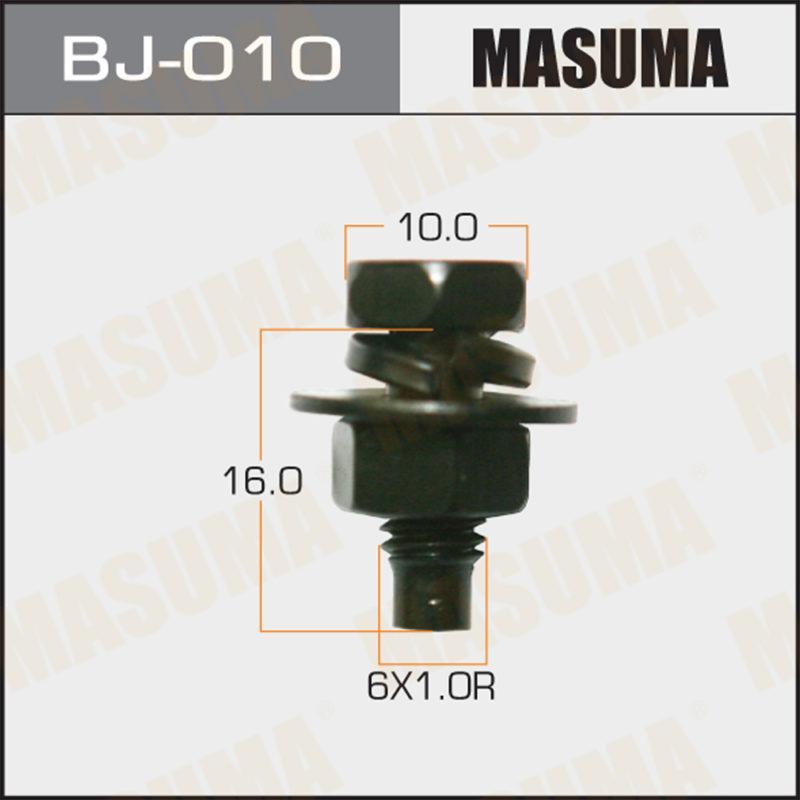 Болт с гайкой MASUMA BJ010