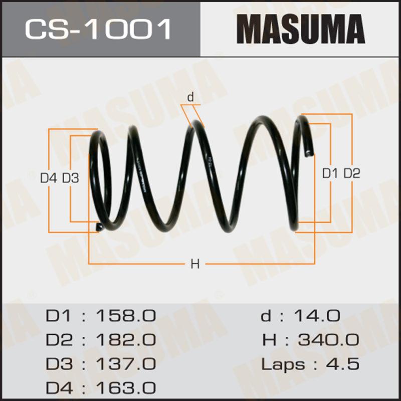 Пружина подвески MASUMA CS1001