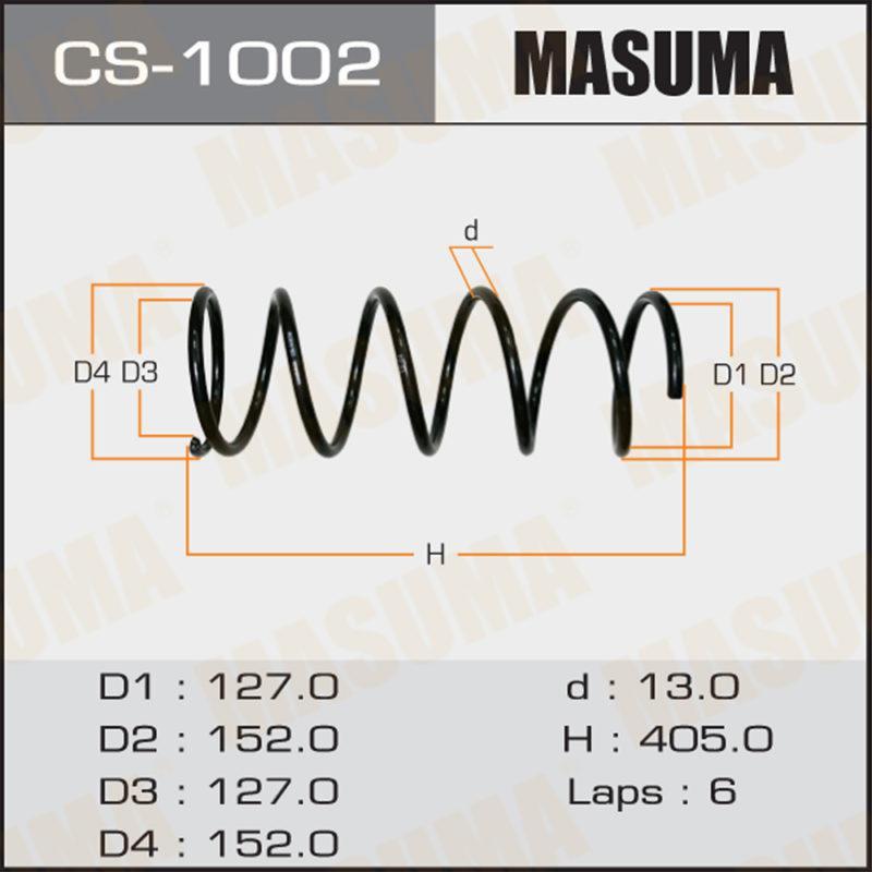 Пружина подвески MASUMA CS1002
