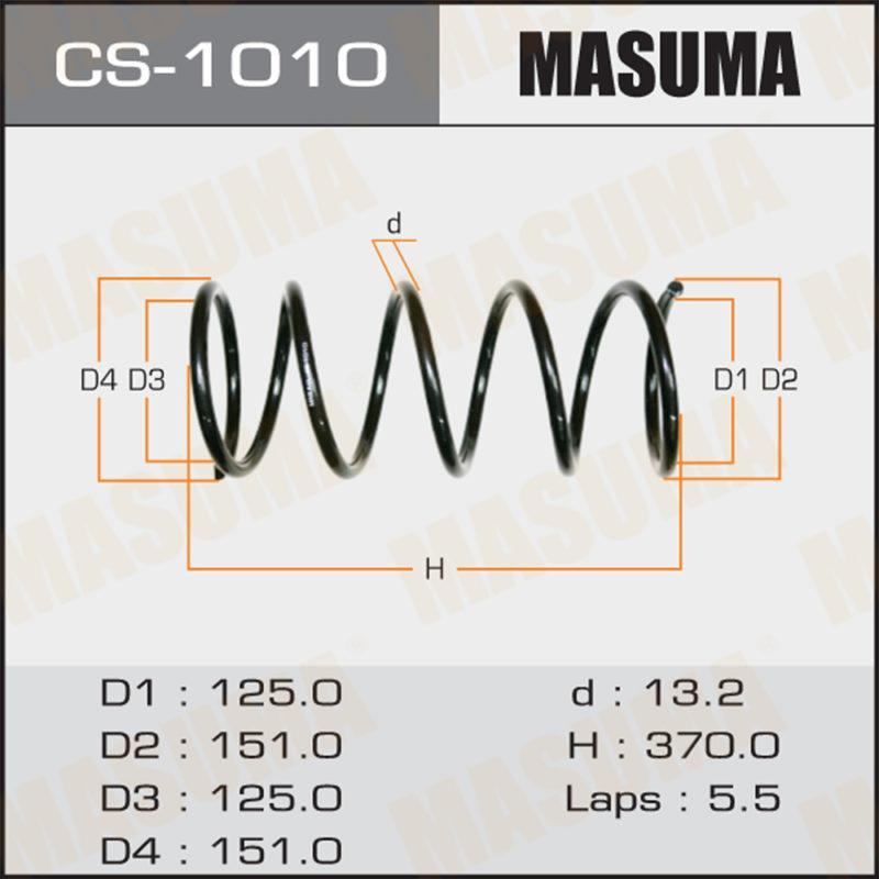 Пружина підвіски MASUMA CS1010
