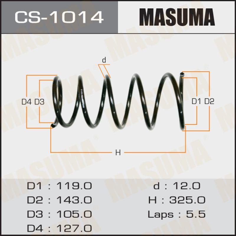 Пружина подвески MASUMA CS1014