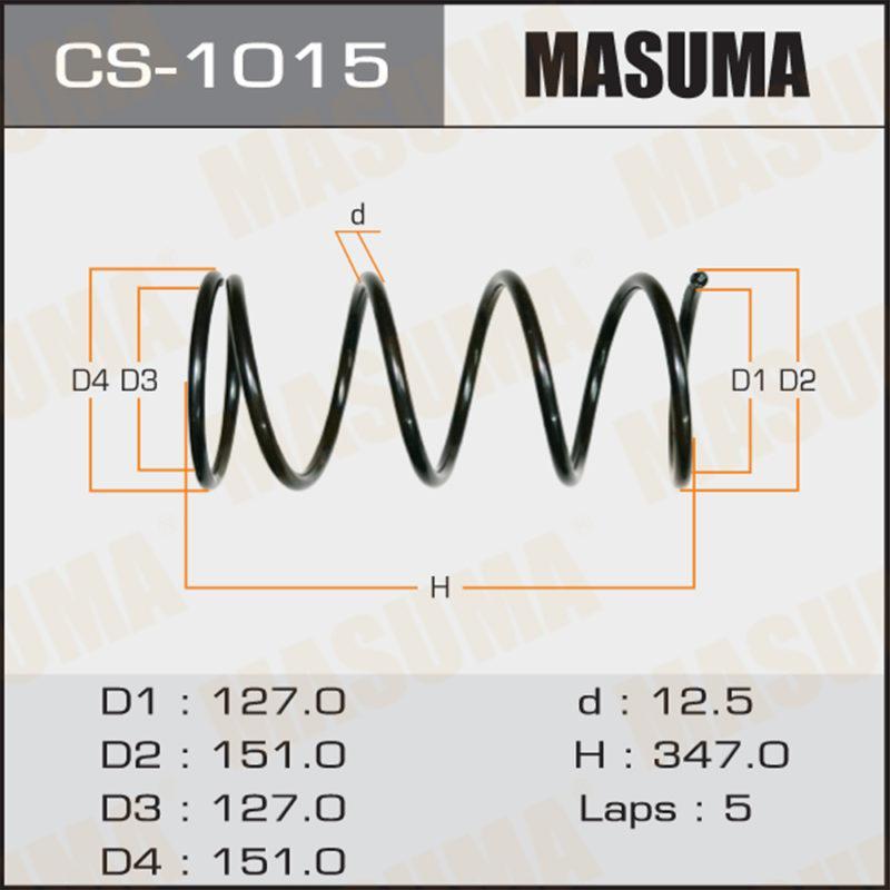 Пружина підвіски MASUMA CS1015