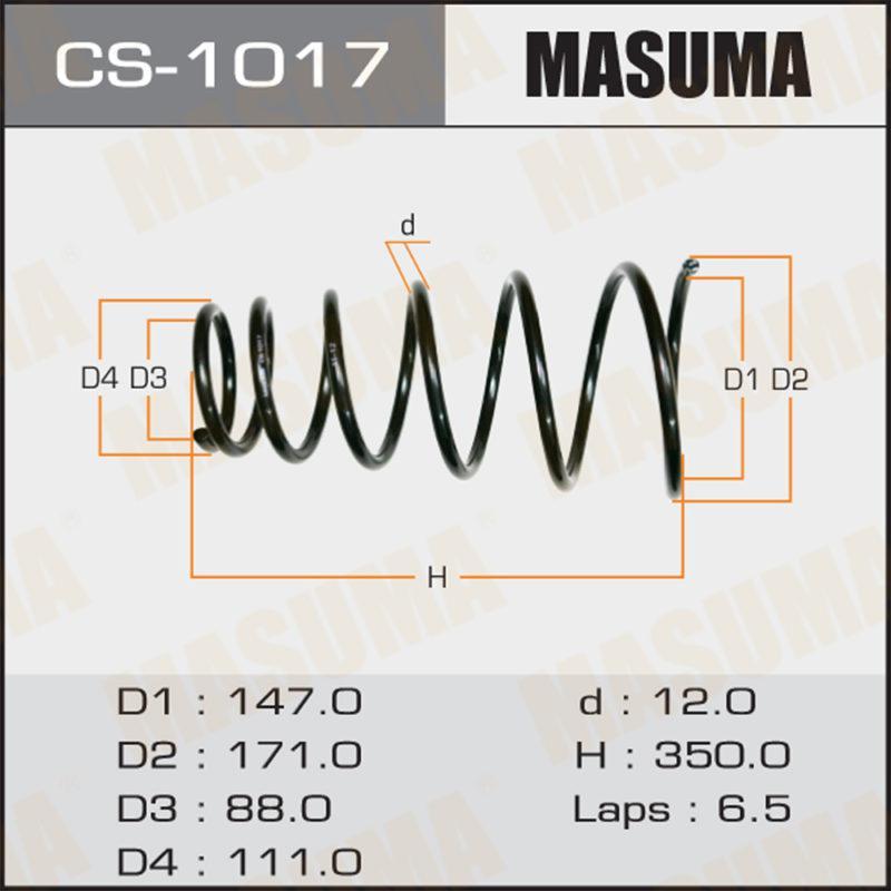 Пружина подвески MASUMA CS1017