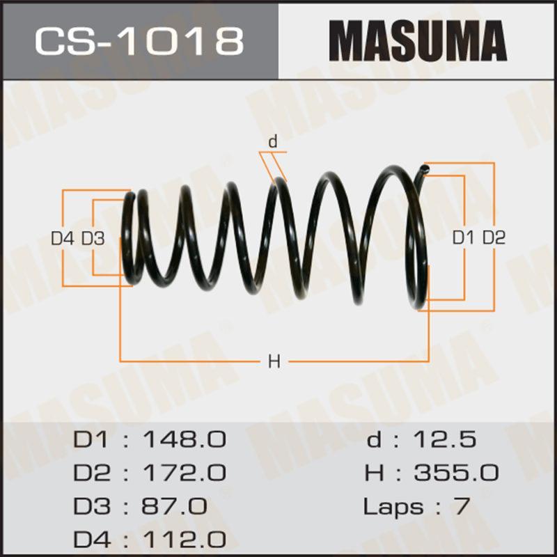 Пружина підвіски MASUMA CS1018