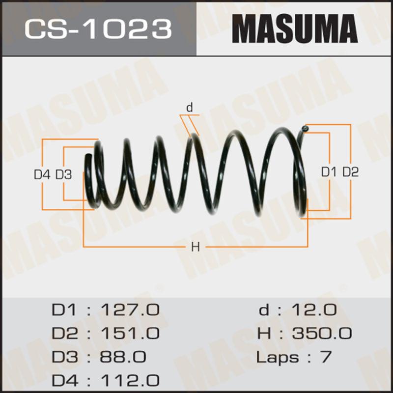 Пружина підвіски MASUMA CS1023