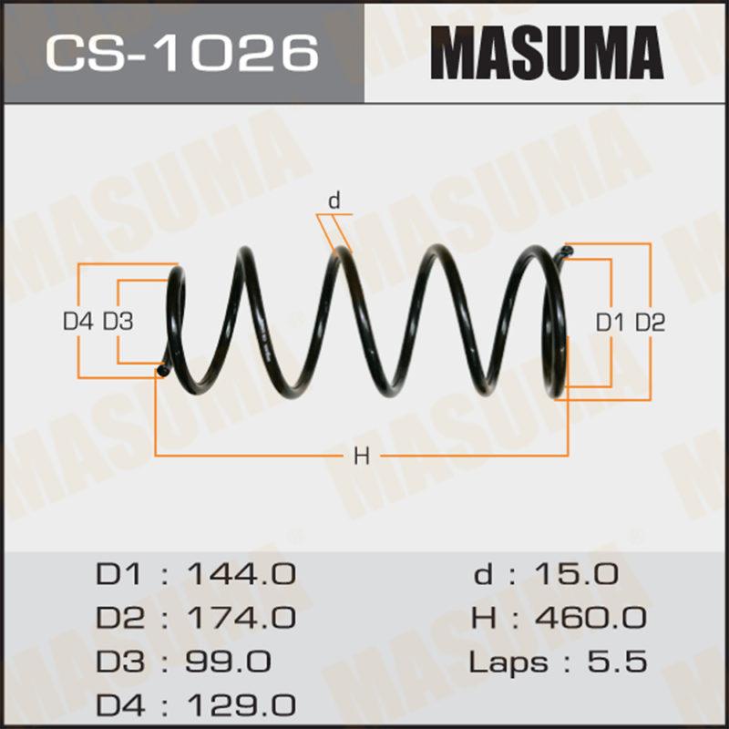 Пружина підвіски MASUMA CS1026
