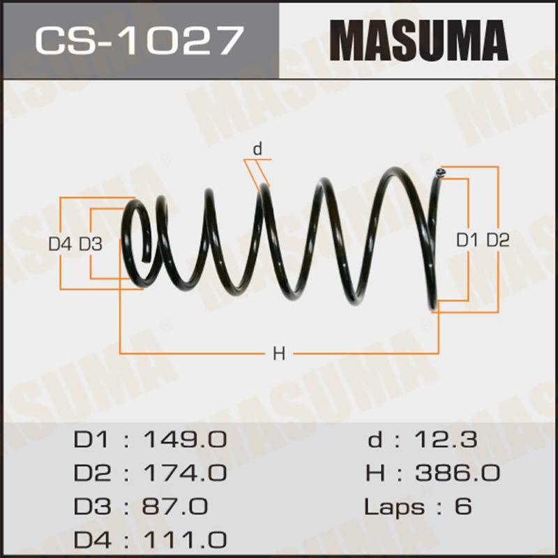 Пружина подвески MASUMA CS1027