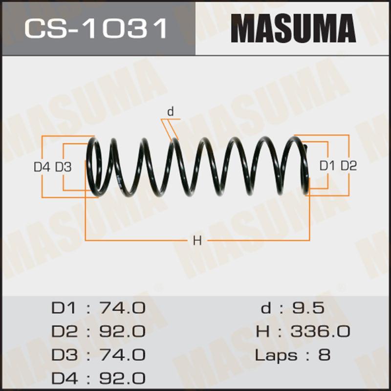 Пружина подвески MASUMA CS1031