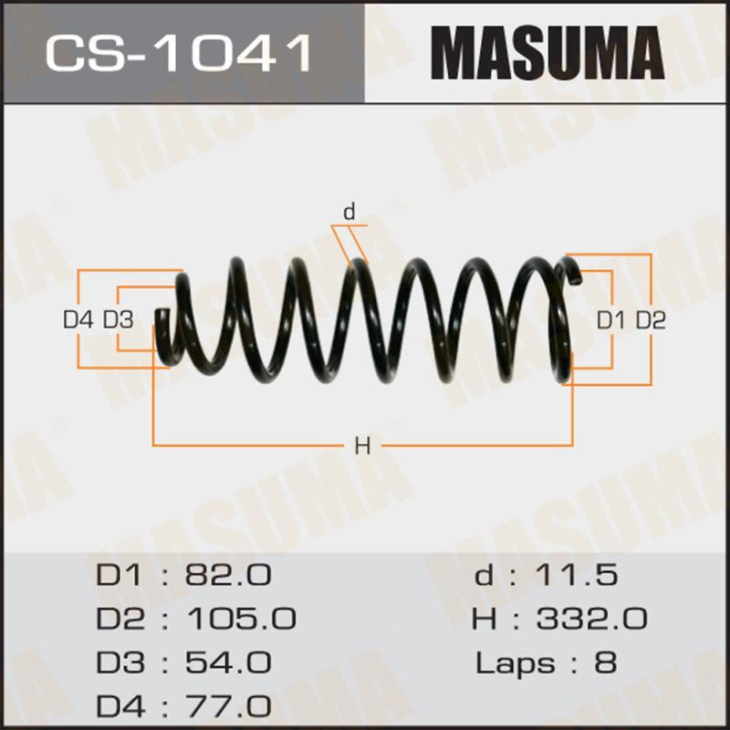 Пружина підвіски MASUMA CS1041