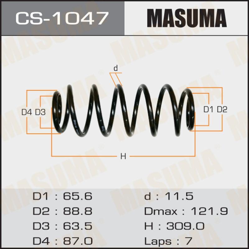 Пружина підвіски MASUMA CS1047