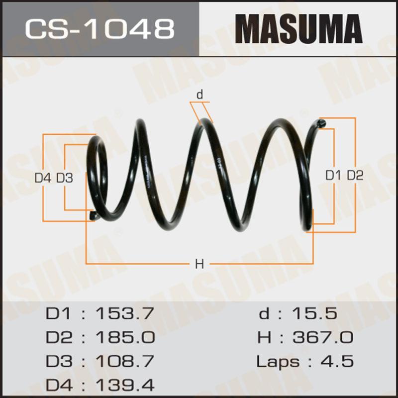 Пружина подвески MASUMA CS1048