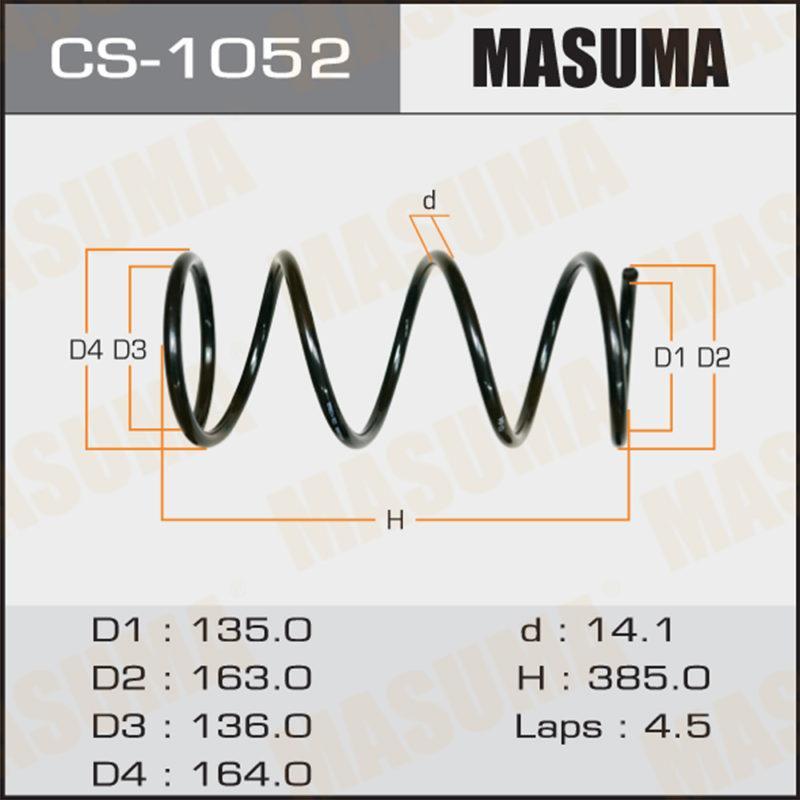 Пружина підвіски MASUMA CS1052