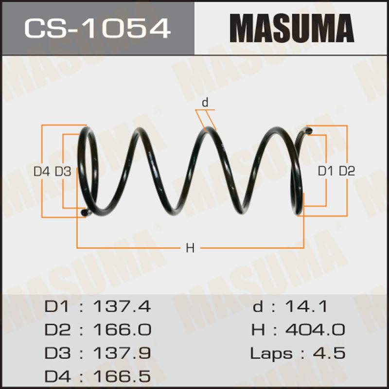 Пружина подвески MASUMA CS1054