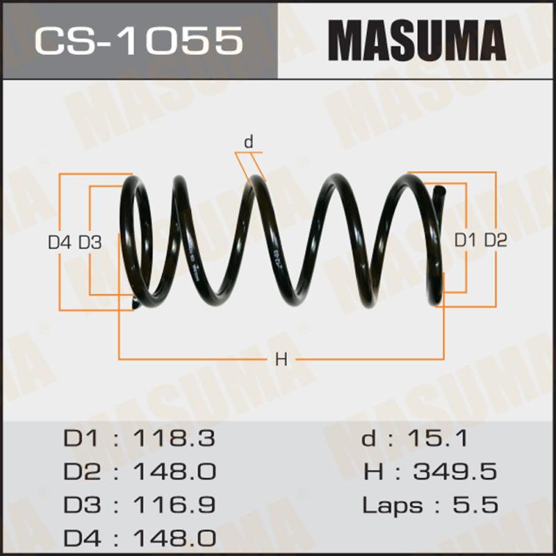 Пружина подвески MASUMA CS1055