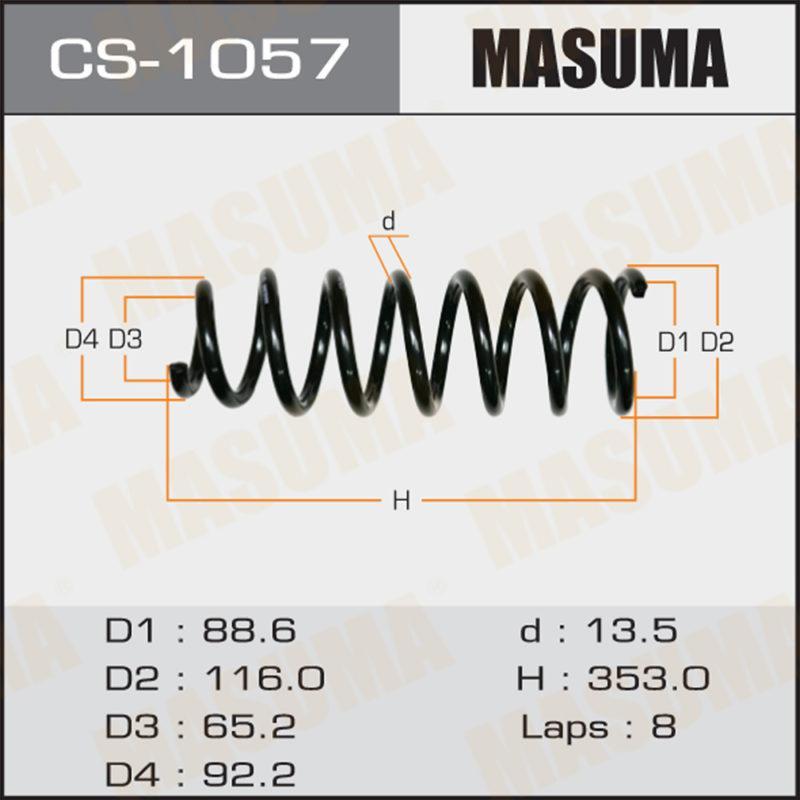 Пружина підвіски MASUMA CS1057
