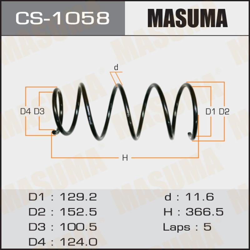 Пружина подвески MASUMA CS1058