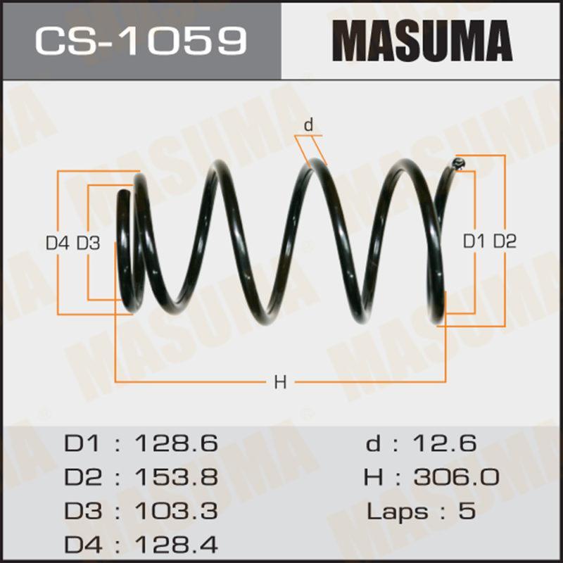 Пружина подвески MASUMA CS1059