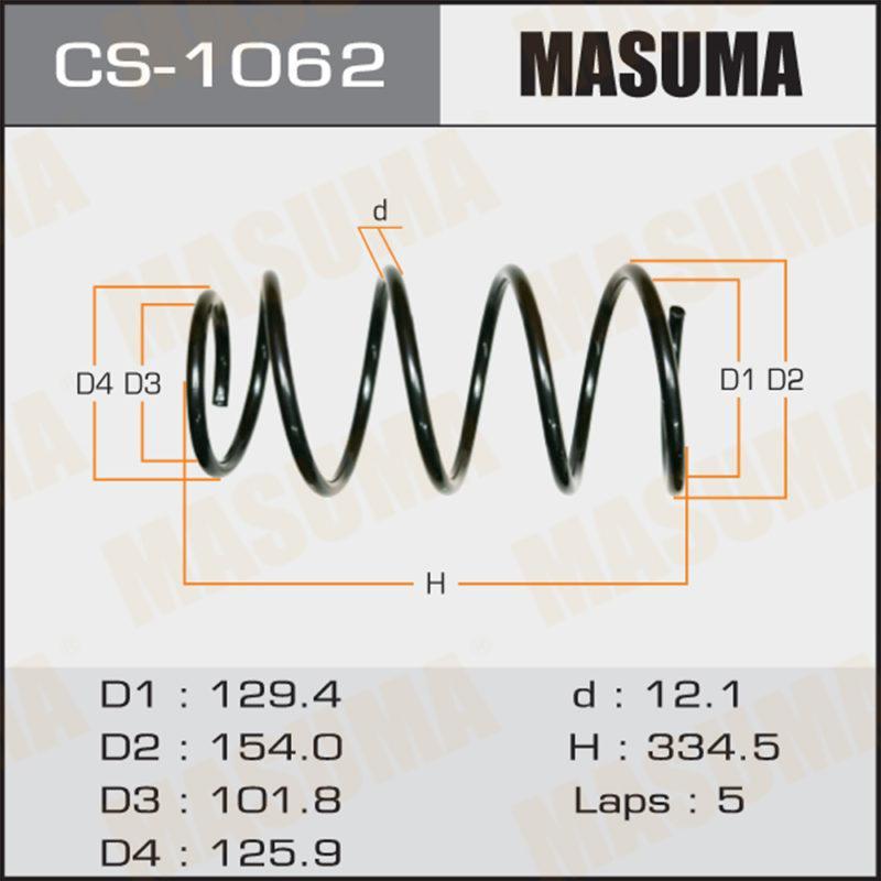 Пружина підвіски MASUMA CS1062