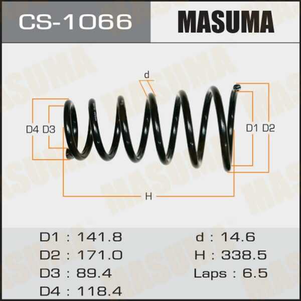 Пружина підвіски MASUMA CS1066