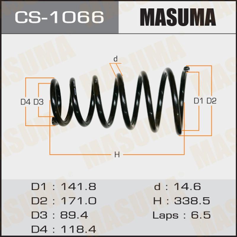 Пружина подвески MASUMA CS1066