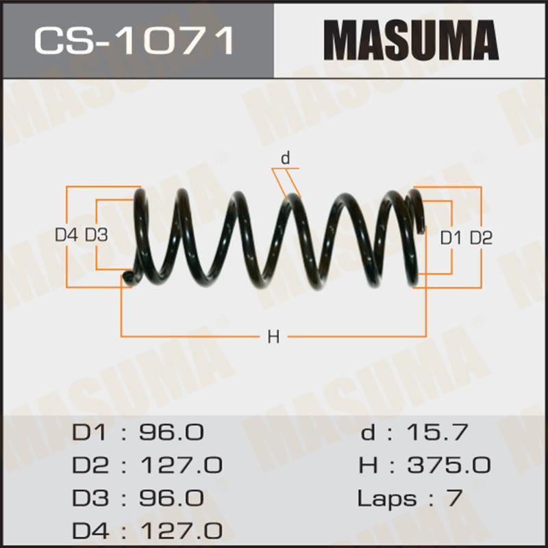 Пружина подвески MASUMA CS1071