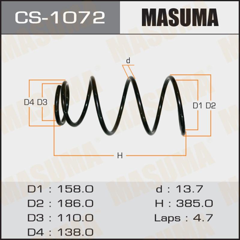 Пружина подвески MASUMA CS1072