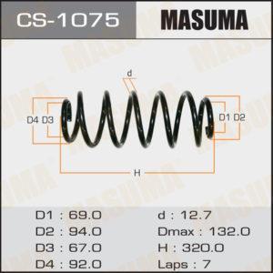 Пружина подвески MASUMA CS1075