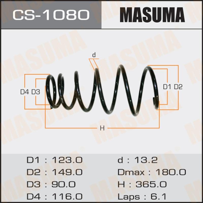 Пружина подвески MASUMA CS1080