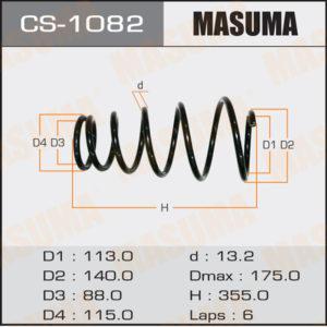 Пружина підвіски MASUMA CS1082