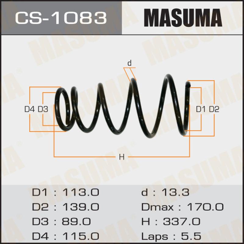 Пружина подвески MASUMA CS1083