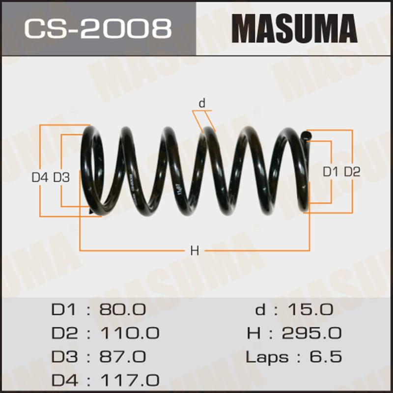Пружина підвіски MASUMA CS2008