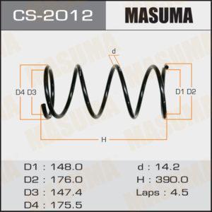 Пружина підвіски MASUMA CS2012