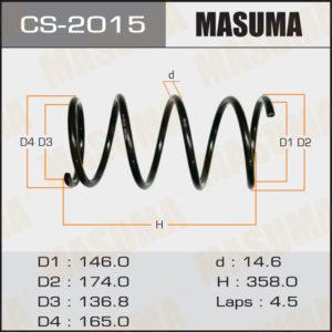 Пружина підвіски MASUMA CS2015