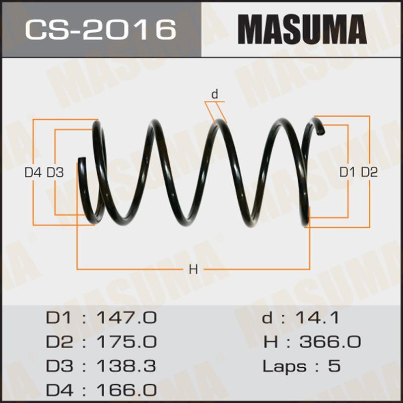 Пружина подвески MASUMA CS2016