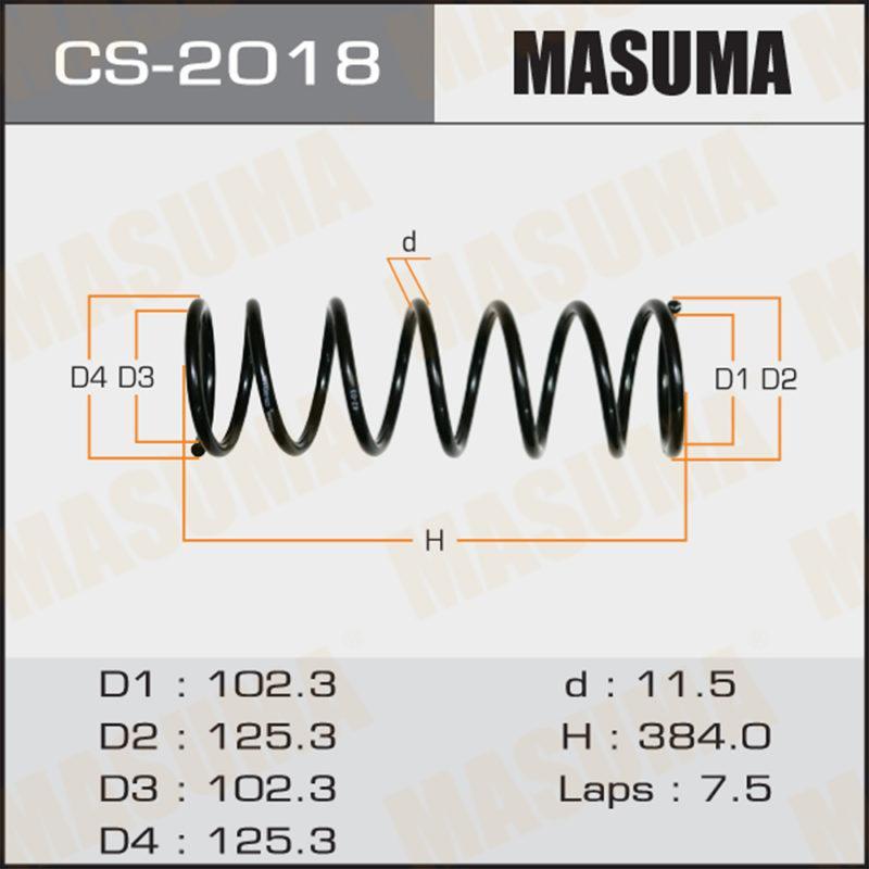 Пружина подвески MASUMA CS2018