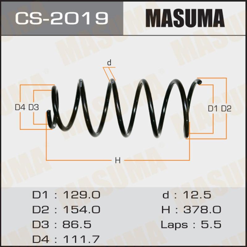 Пружина підвіски MASUMA CS2019
